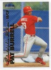 Pat Burrell 1999 Fleer Tradition Update Rookie #U-3 Phillies RC (727)