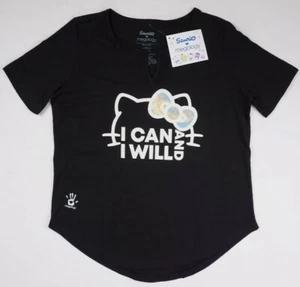 NWT Sanrio Megology Hello Kitty Women's Size XXL I Can And I Will T-Shirt NIP - Picture 1 of 4