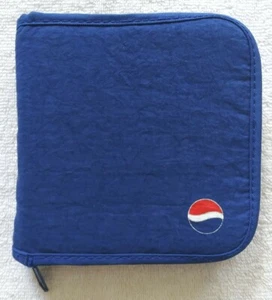 Pepsi Cola 12 Disc CD Case Storage Travel Wallet - Picture 1 of 8