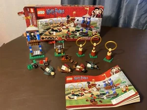 LEGO set 4737 Quidditch Match Harry Potter Game Figurines 99% Complete - Picture 1 of 6