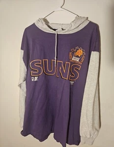 Vintage 90er Phoenix Suns Artex Sportswear Langarm Baumwolle HOODIE HERREN XL NBA - Bild 1 von 10