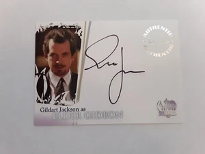 Charmed Destiny Autograph Trading Card Gildart Jackson As Elder Gideon A-8 - Picture 1 of 2