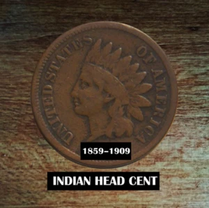 Indian Head Penny Lot - 10 Münzen Grab Bag 1859 - 1909 - Bild 1 von 3