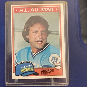 1981 Topps. George Brett Kansas City Royals #700