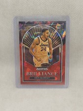 2023-24 Panini Prizm Draft Picks Brilliance KRIS MURRAY #13 - Red Cracked Ice