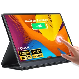 UPERFECT Écran Tactile Moniteur PC Écran 15,6" Full HD USB-C Moniteur Portable - Photo 1/8