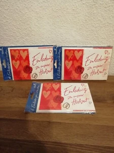 Einladungskarten Zu unserer Hochzeit Perleberg 6 Stck. / 3 Pakete Angebotspaket - Bild 1 von 4