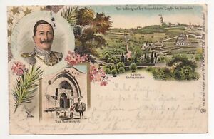 Kaiser Wilhelm II Kaiserreise 1898 Palästina Pracht Karte No 8 Jerusalem Köthen