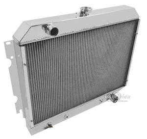 Radiador Champion de 3 filas para autos Dodge Plymouth 1968-74 garantía de por vida - Imagen 1 de 3