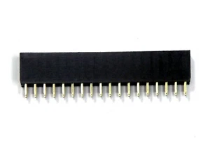 25pc Female Pin Header 2.54x2.54mm H= 8.5mm Straight type 2x18 2x18P 36P #210-36 - Picture 1 of 5