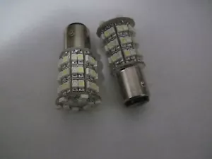 2 pcs 1157 60 SMD led Dual Switchback colors White Amber High Quality LED - Bild 1 von 4