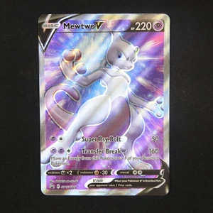 Mewtwo V SWSH229 Full Art Holo Sword & Shield Promo - Picture 1 of 2