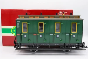 LGB G Scale 3050 - Passenger Compartment Coach with Metal Spoke Wheels - Picture 1 of 16