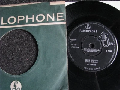 The Beatles-Eleanor Rigby7" Vinyl-1966 UK-Parlophone Records-R 5493 - Bild 1 von 2