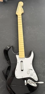 Vtg Rock Band Wii Harmonix Guitar Hero Fender Stratocaster Model 19091 NO DONGLE - Bild 1 von 7