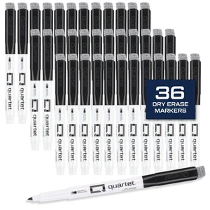 Dry Erase Markers, Fine Tip White Board Dry Erase Markers with DryGuard Ink P... - Picture 1 of 7