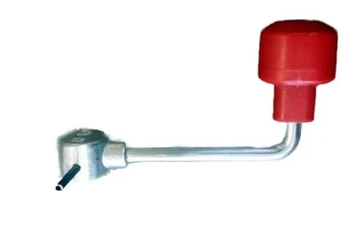 Alko Jockey Wheel Handle Genuine Alko Replacement Part with Pin Mount - Image 1 of 4