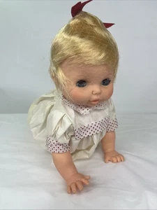 Vintage Reiter Krabbelpuppe 14 Zoll 1967 mit Original Outfit - Bild 1 von 8