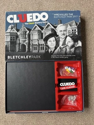 Cluedo Bletchley Park Edition Board Game Complete Murder Mystery - Image 1 of 4