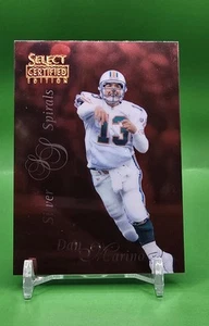 Edición certificada seleccionada 1996 - Dan Marino #122 Red Miami Dolphins envío gratuito - Imagen 1 de 2