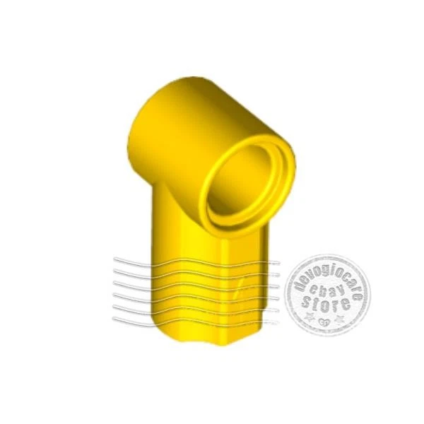 6x LEGO 32013 Technic Connector #1 Yellow | 6329889 4107066 - Image 1 of 1