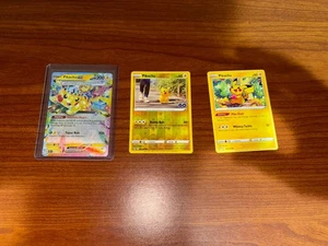 Pokemon Pikachu Mixed Set 2 Holo 1 Verlorener Ursprung Common Near Mint - Bild 1 von 2