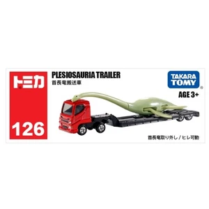 Takara Tomy Tomica 126 Plesiosauria Trailer Asia Limited Toy Car New 2025 - Picture 1 of 6