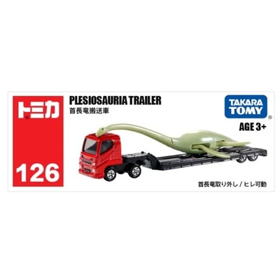 Takara Tomy Tomica 126 Plesiosauria Trailer Asia Limited Toy Car New 2025 - Image 1 of 4