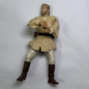 Figura de acción Hasbro Ataque de los clones Obi Wan Kenobi 2001 - Imagen 1 de 2