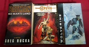 Paperback Books Batman No Man's Land Wolverine Election Day Conan The Barbarian - Picture 1 of 8