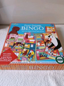 Eeboo Cozy Cottage Bingo Animals Board Game 99% Complete - Picture 1 of 4