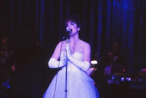 LINDA RONSTADT - SLIDE CANDID ORIGINALE - 1984 - Foto 1 di 1