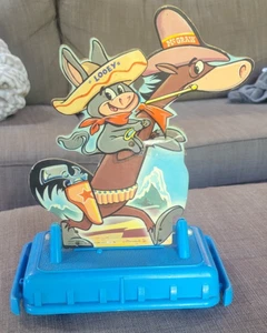 1960 Knickerbocker Quick Draw McGraw Battery Operated Moving Target - Picture 1 of 5