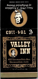 Cubierta Matchbook - Valley Inn Sherman Oaks CA 30 Strike MB72 - Imagen 1 de 2