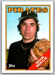 1988 Topps Bob Walk Pittsburgh Pirates #349 - Picture 1 of 2