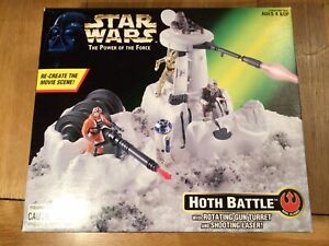 Star Wars Hoth Battle playset power of the force 1997 Rare Kenner brand new