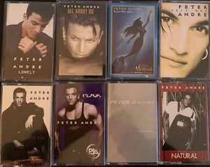 Peter Andre Cassettes 8x in mint condition - Picture 1 of 6
