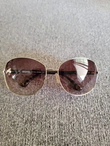 Michael Kors Sunglasses Bordeaux M2458S Gold Tortoise Pilot 62-15 125 - Picture 1 of 10