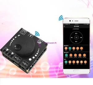 NEW 12V 24V 20WX2 Stereo Bluetooth High Power Digital Amplifier Board Module - Photo 1/5