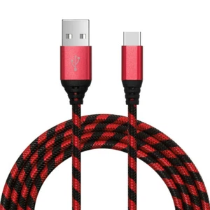 Braided USB C Type-C Fast Charging Data SYNC Charger Cable Cord 3/6/10FT - Picture 1 of 37