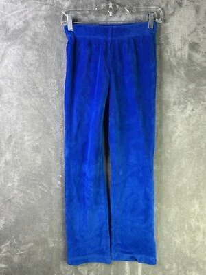 L.L. Bean 睡衣裤儿童大号 14 16 蓝色模糊柔软舒适休闲 — 第 1/4 张图片