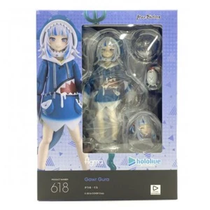 Hololive Production Gawr Gura figma Action Figure Max Factory Good Smile Company - Foto 1 di 10
