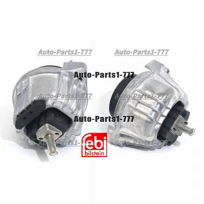 22116768853 FEBI Engine Mount 2PCS L&R For BMW E90 E92 E93 320 318i Z4 - Image 1 of 4