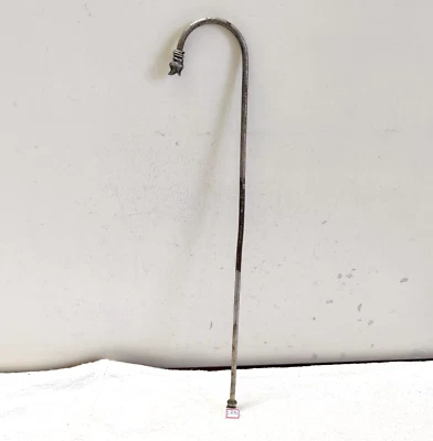 Antiguo palo de seguridad de hierro hecho a mano animal mitológico 19c antiguo coleccionable I894 Foto 1 de 4