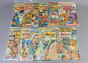 Lotto fumetti Marvel Due in Uno 1974 25 centesimi La Cosa E #s 6-11 14-18 - Foto 1 di 7