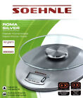 Soehnle Digitale Kchenwaage Roma Silver bis 5 kg Abschaltautomatik 65856 