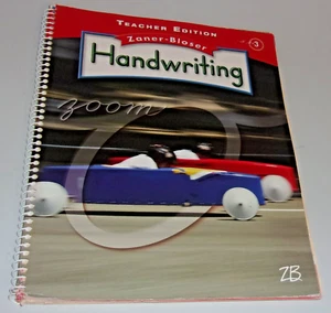 Grade 3 Handwriting Teacher Edition - Spiral-bound- By Zaner-Bloser-Language Art - Picture 1 of 20