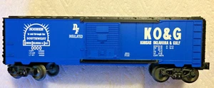 "Coche de boxeo Lionel 6464 Archive "KANSAS OK & GULF", calibre O, como nuevo... ¡$49.95! - Imagen 1 de 4