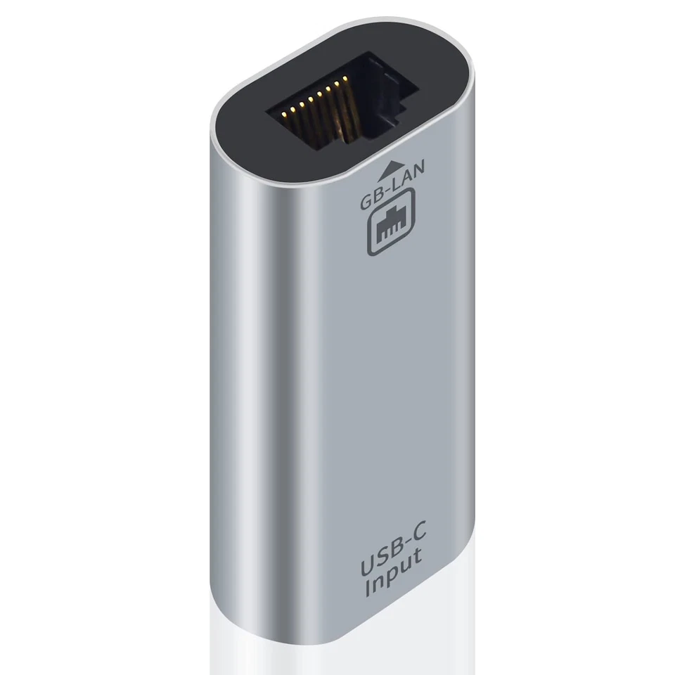 USB C to RJ45 Female 1000Mbps Ethernet LAN Network Adapter for iPad MacBook Pro - Image 1 of 1
