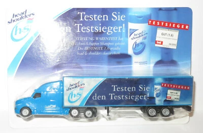 GRELL Ho 1/87 Camion Semi Rimorchio Camion Kenworth T2000 Head Shoulders IN Box - Immagine 1 di 3